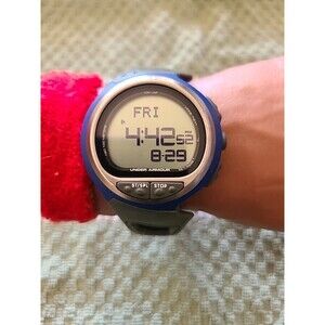 RARE MEN'S Under Armour DIGITAL Watch UA97202 Tested Works  Gym Casual